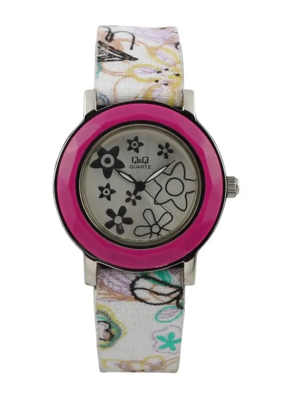 Q&Q Women Steel Dial Watch