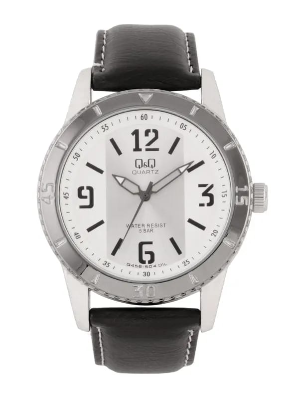 Q&Q Men White Dial Watch