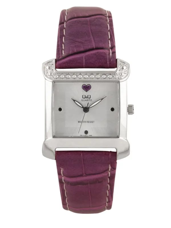 Q&Q Women Steel Dial Watch
