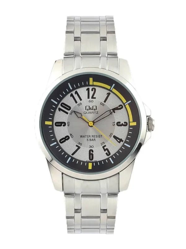 Q&Q Men Grey Dial Analogue Watch Q708J214Y