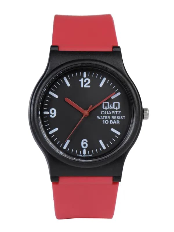 Q&Q Men Black Dial Watch
