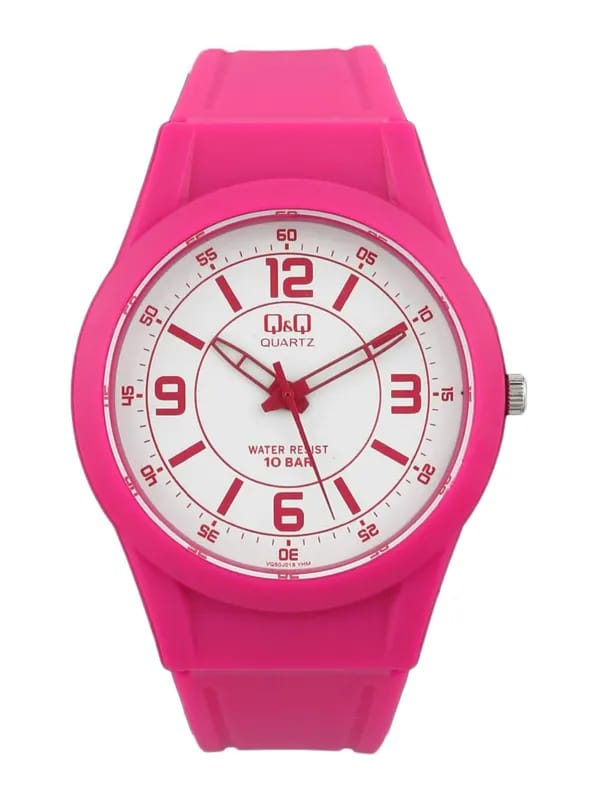 Q&Q Women White Dial Watch