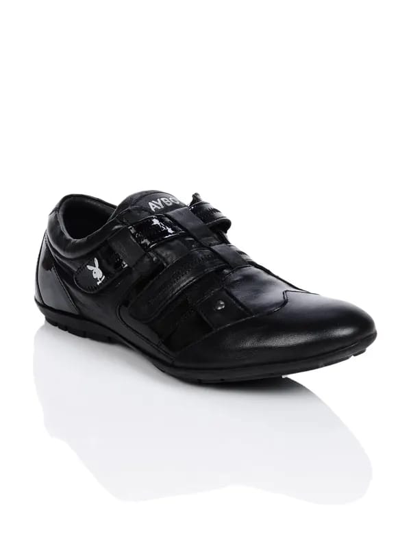 Playboy Men Black Shoes