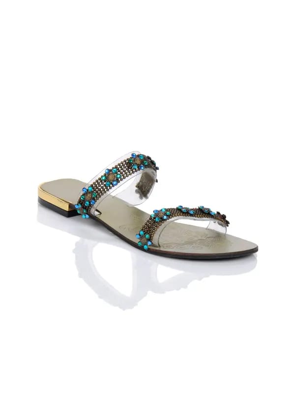 Catwalk Women Gold Flats