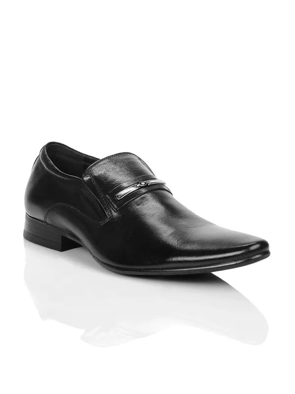 Homme Men Black Formal Shoes