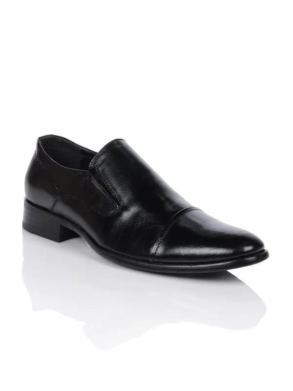 Homme Men Black Formal Shoes