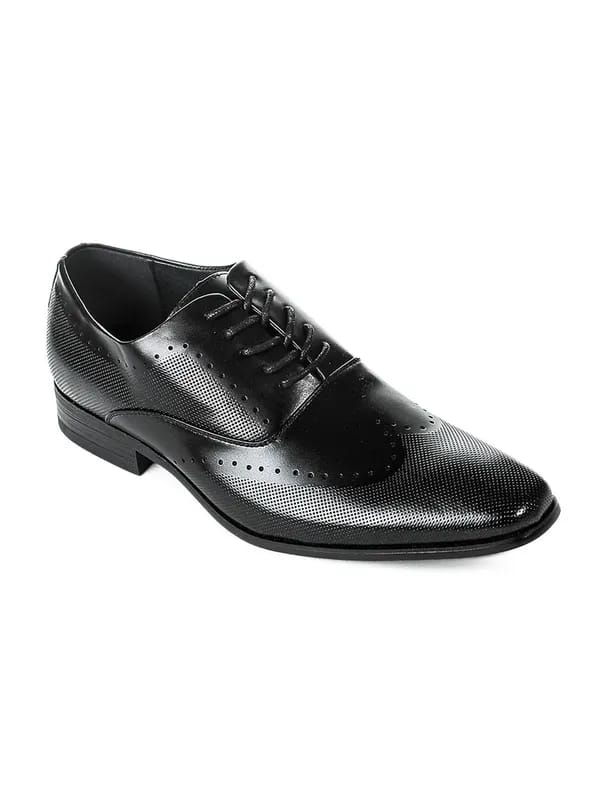 Homme Men Black Formal Shoes