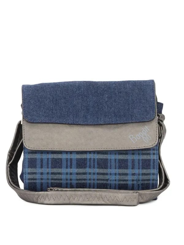 Baggit Women Modishx Enzyme Blue Sling Bag