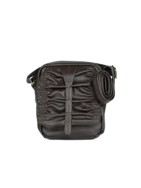 Baggit Women Motto Taj Brown Sling Bag