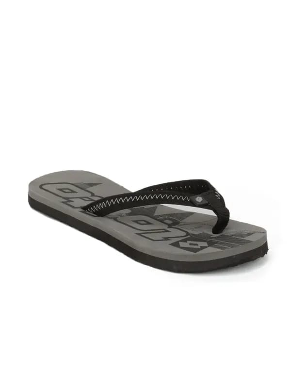 Lotto Men Grey Sport Line Flip Flops