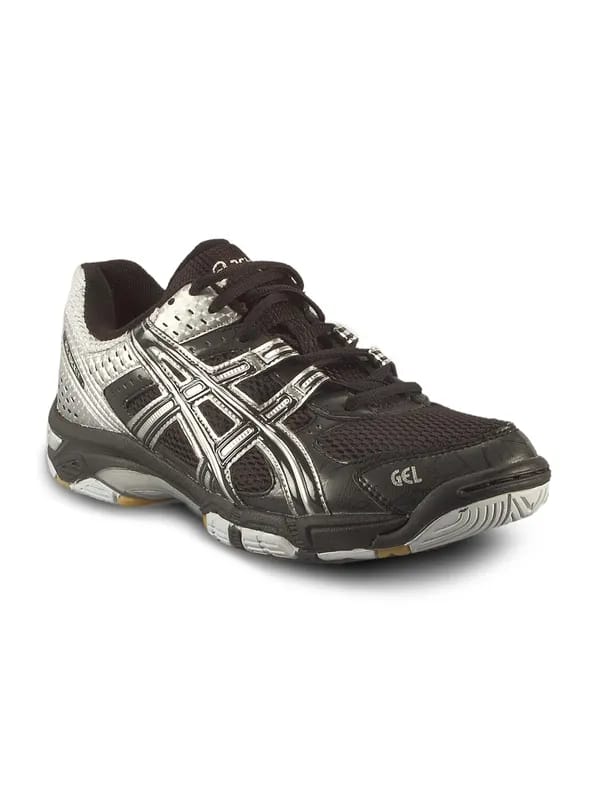 Asics Men's Multi Court Black Silver Shoe