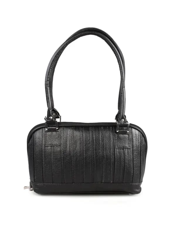Murcia Women With Stitch Black Bag