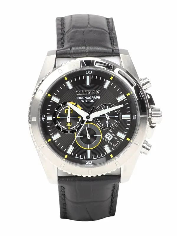 Citizen Men Black Dial Chronograph Watch