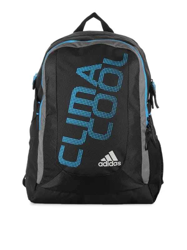 ADIDAS Unisex Polyester Black Backpack