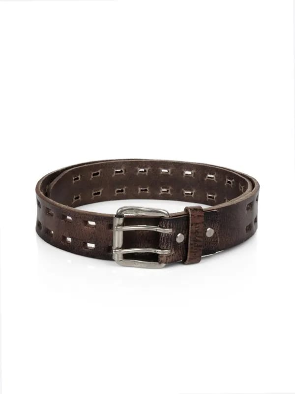 Allen Solly Men Leather Brown Belt