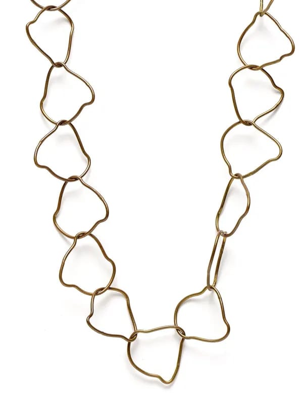 Allen Solly Woman Bronze Necklace