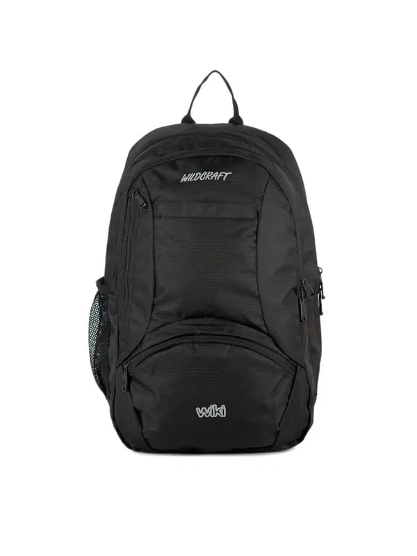 Wildcraft Unisex Black Backpack