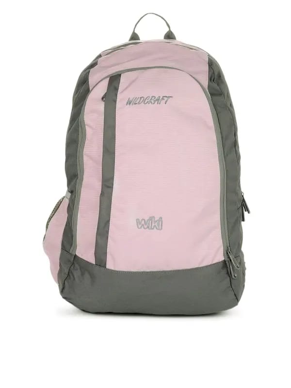 Wildcraft Women Pink & Grey Backpack