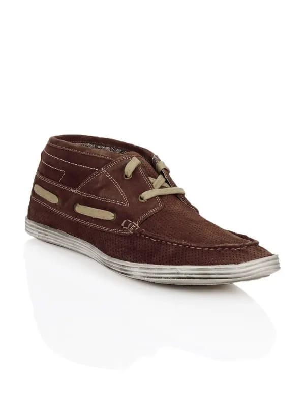 Franco Leone Men Brown Casual Shoes