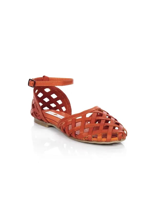 Enroute Teens Orange Sandals