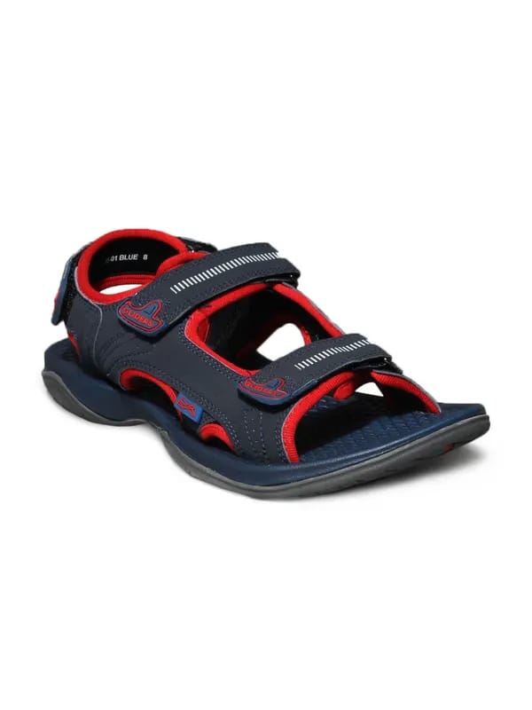 Gliders Men Navy Blue Sandals