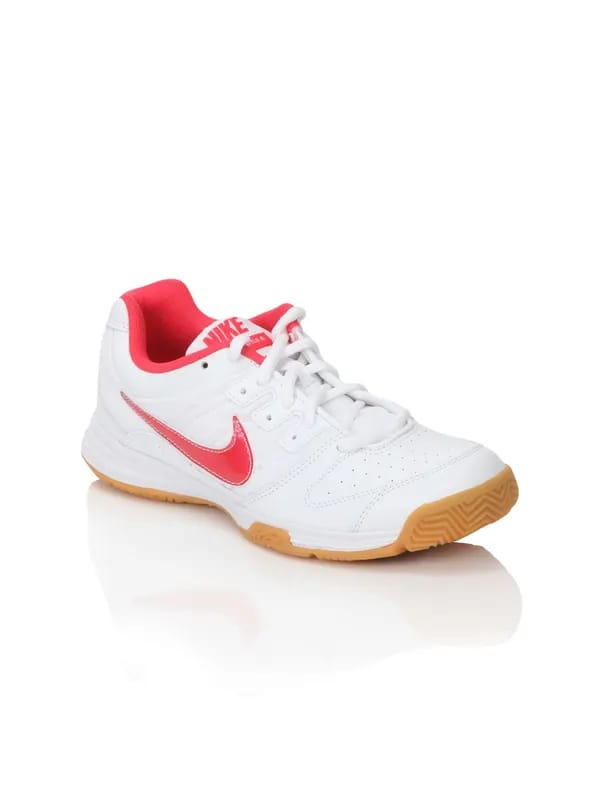 Nike Women Court Shuttle IV White Sports Shoes