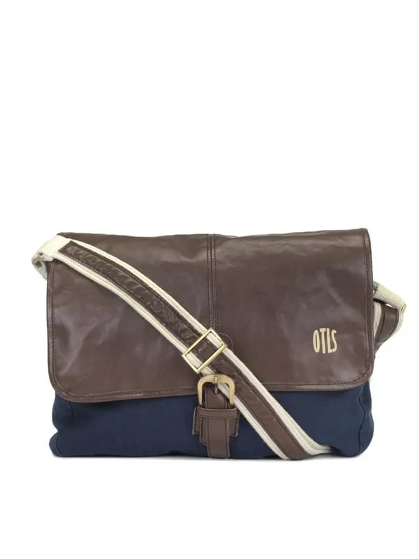 OTLS Unisex Blue Messenger Bag