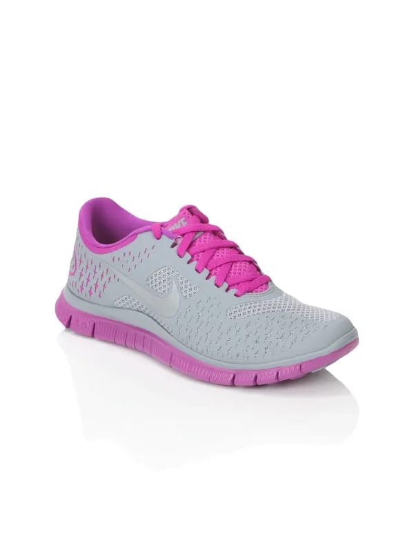 Nike Women Free 4.0 V2 Grey Sports Shoes