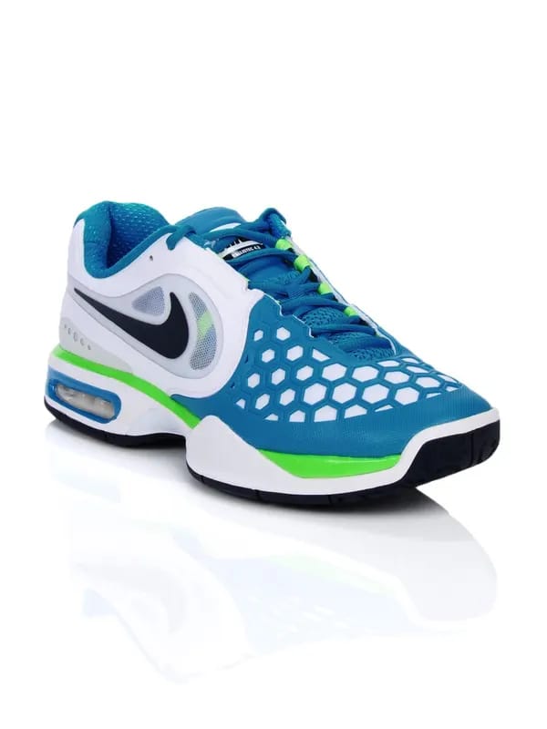 Nike Men Air Max Courtballistec Blue & White Sports Shoes