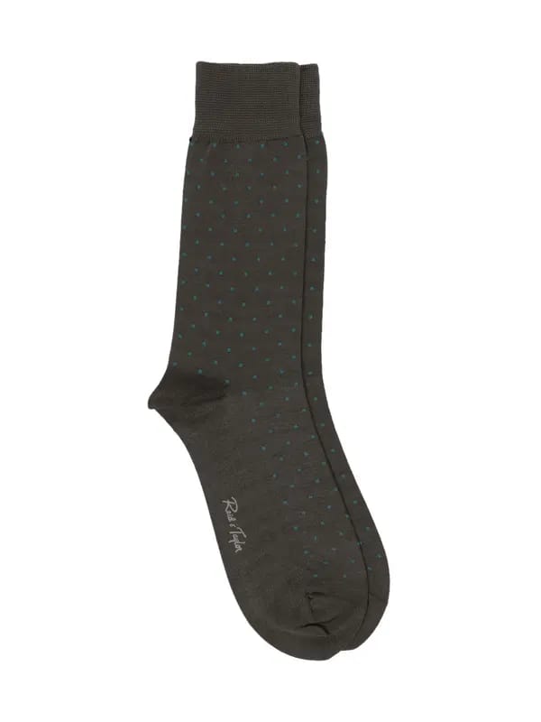 Reid & Taylor Men Grey Socks