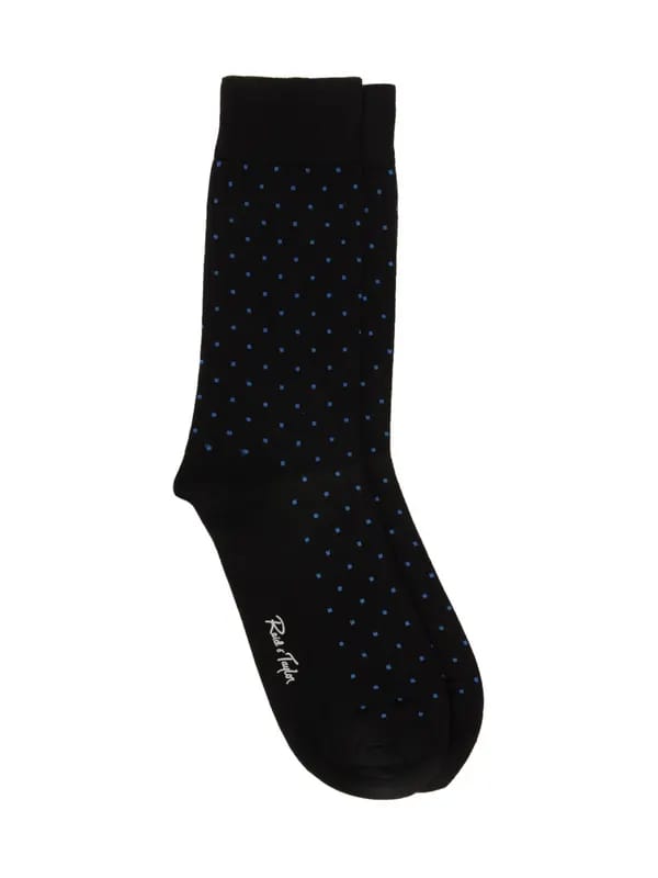 Reid & Taylor Men Black Socks