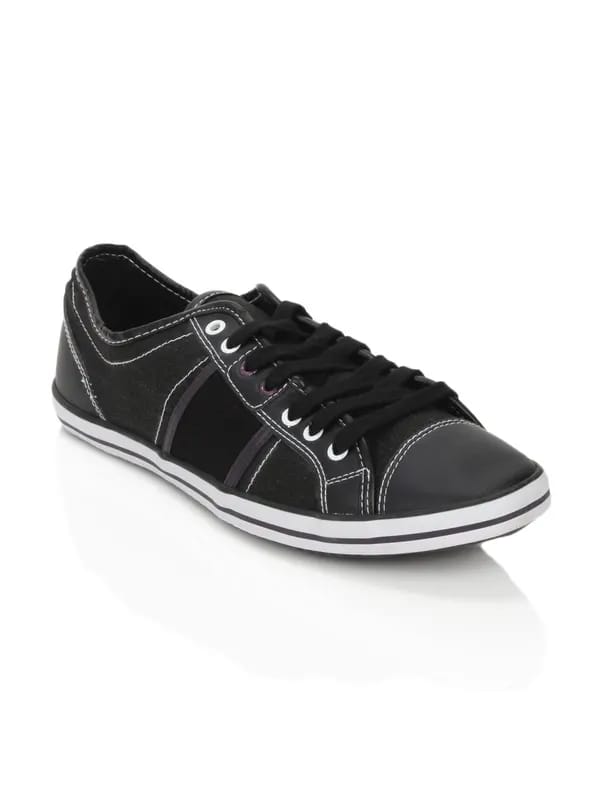 Spinn Men Benzeen Black Shoes