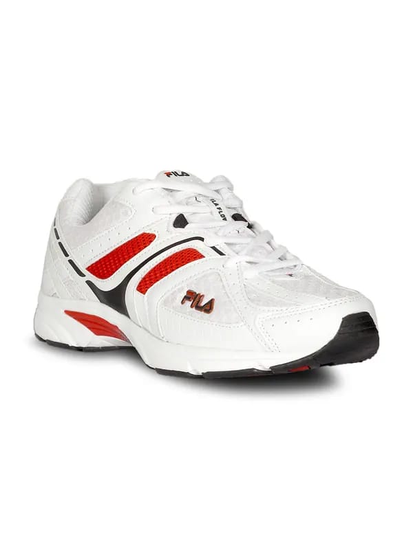 Fila Men Cavier White Red Shoe
