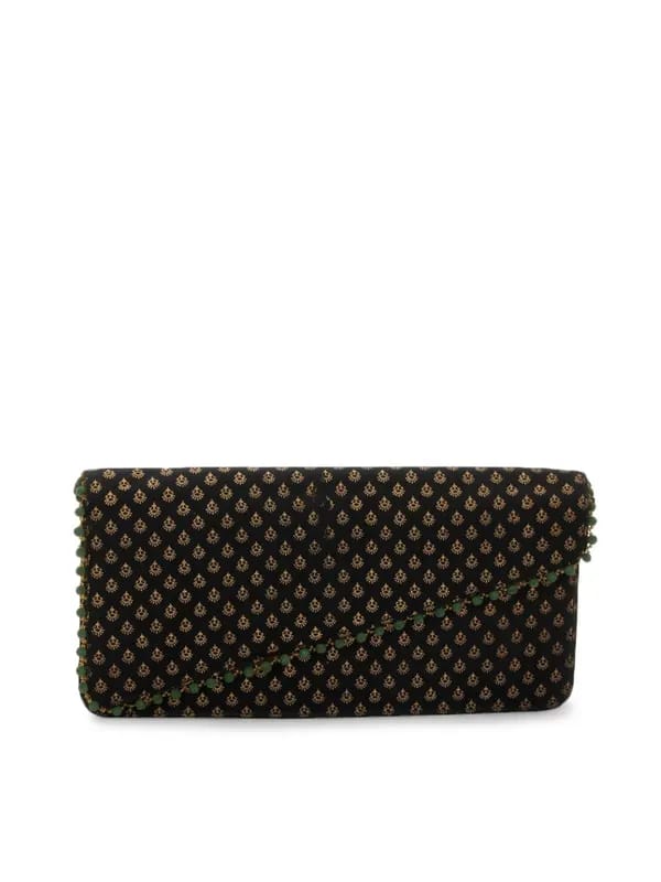 Paridhan Women Black Clutch