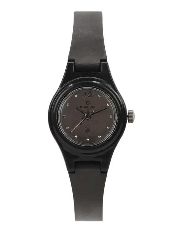 Maxima Women Grey Dial Watch