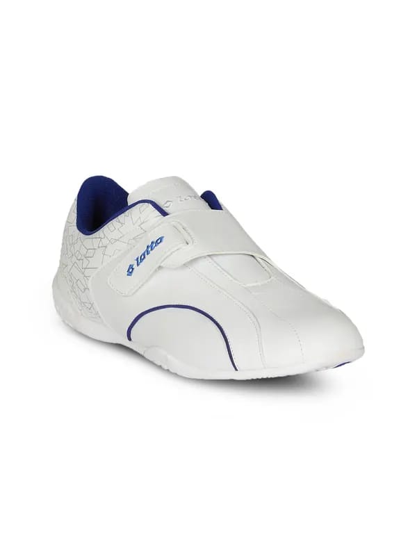 Lotto Men's Rio Velcro White Indigo Shoe