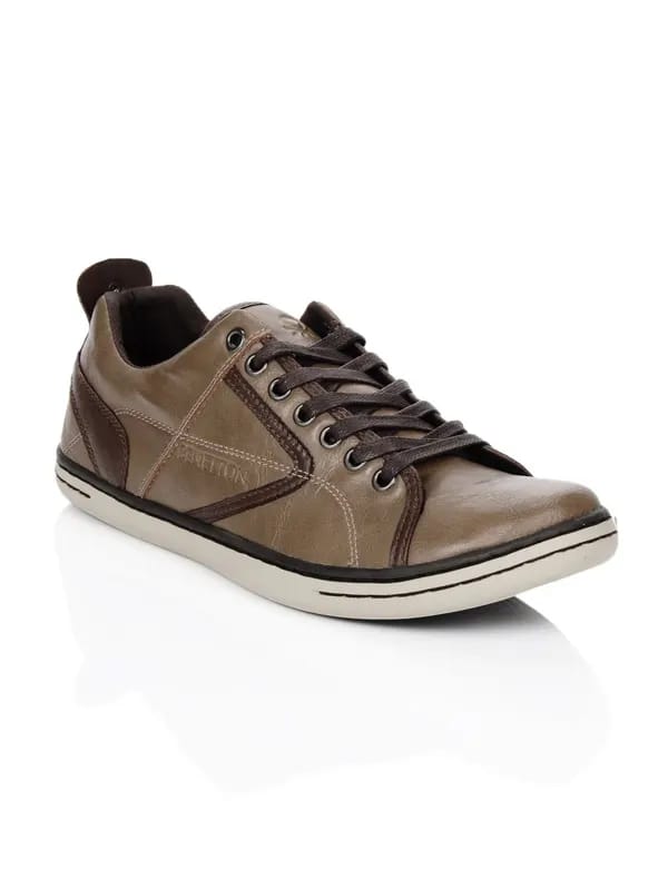United Colors of Benetton Men Brown Shoes