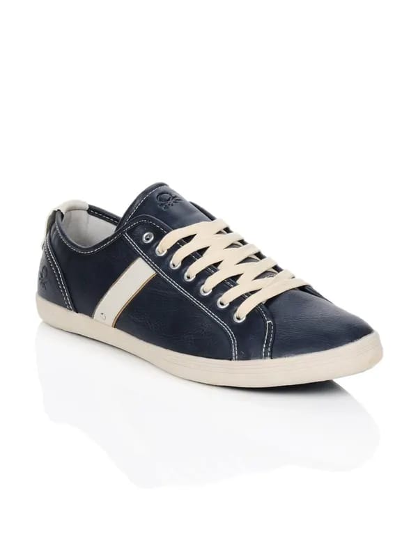 United Colors of Benetton Men Blue Shoes