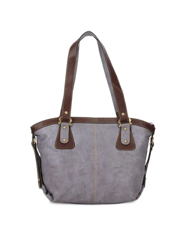 Murcia Women Denim Print Lavender Handbag