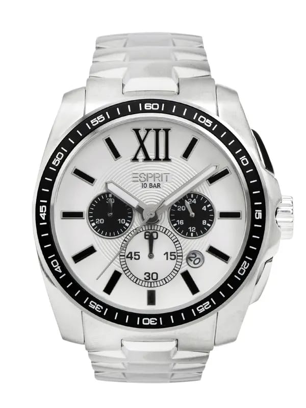 Esprit Men White Dial Watch