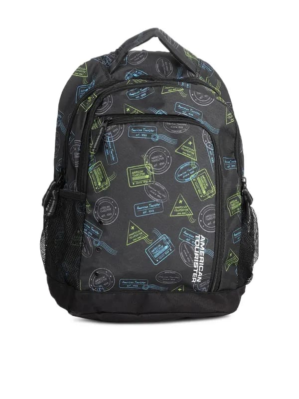 American Tourister Unisex Black Backpack