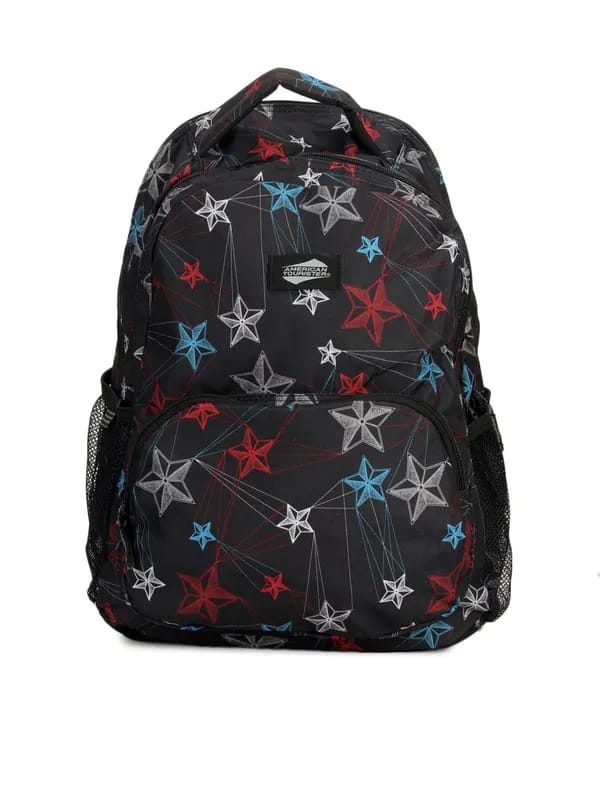 American Tourister Unisex Black Backpack