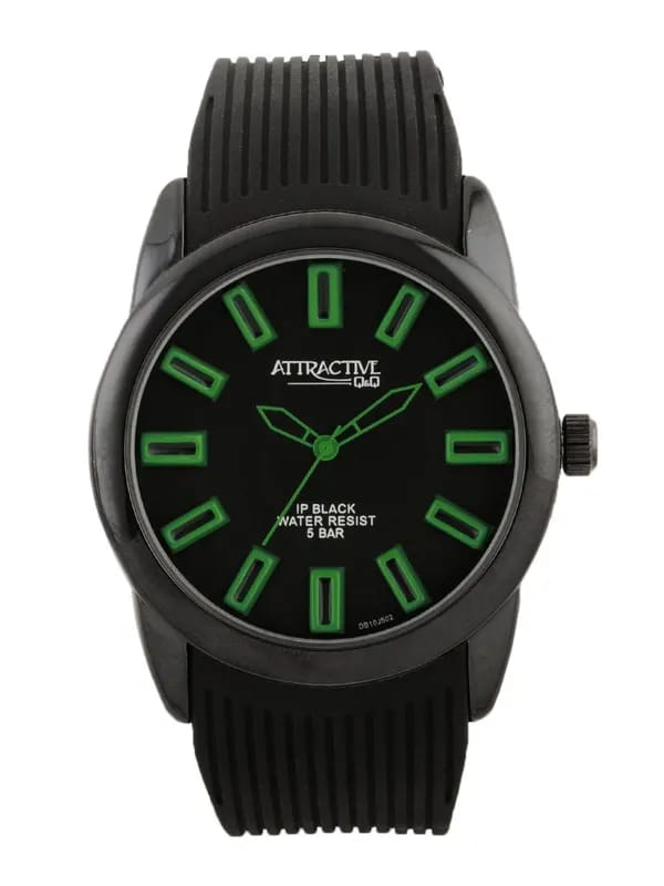 Q&Q Men Black Watch