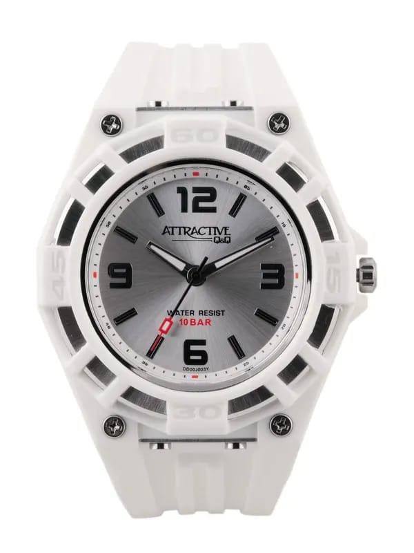 Q&Q Men White Watch