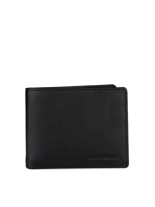 Peter England Men Black Wallet