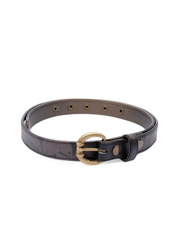 Baggit Women Black Flora Taj Belt