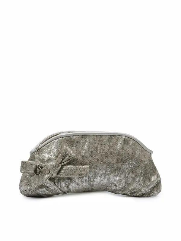 Baggit Women Silver Clutch