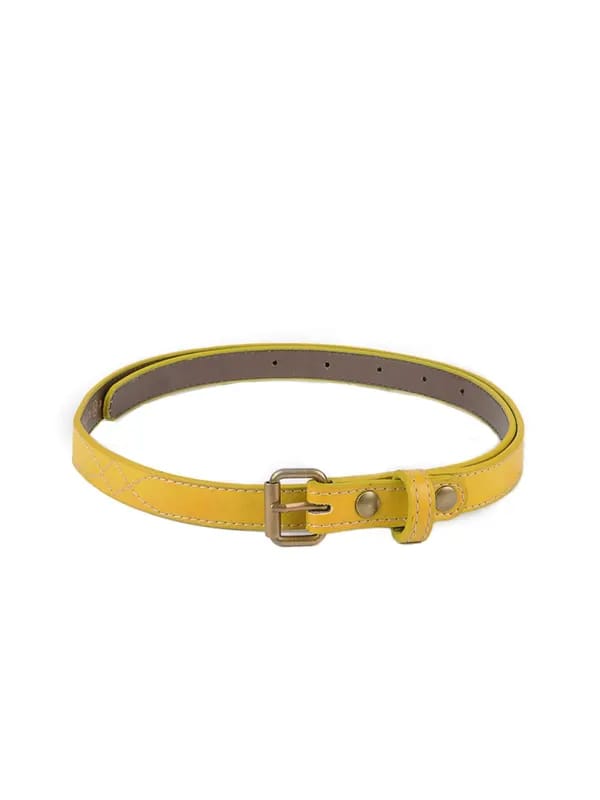 Baggit Women Yellow Baaz Moly Belt
