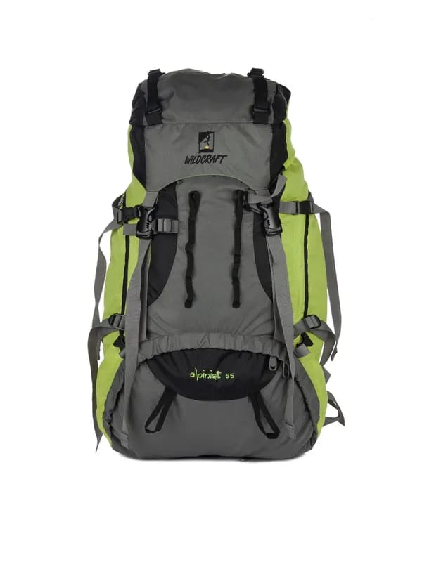 Wildcraft Unisex Grey & Green Rucksack