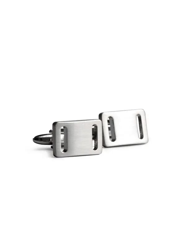 Belmonte Men Steel Bright Assorted Cufflinks